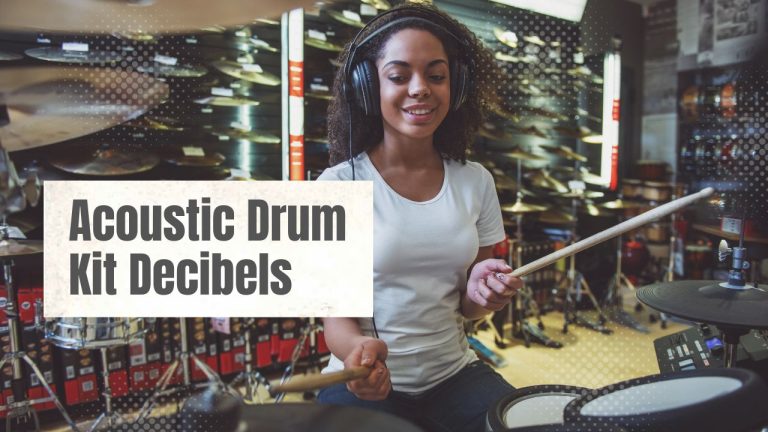 Acoustic Drum Kit Decibels