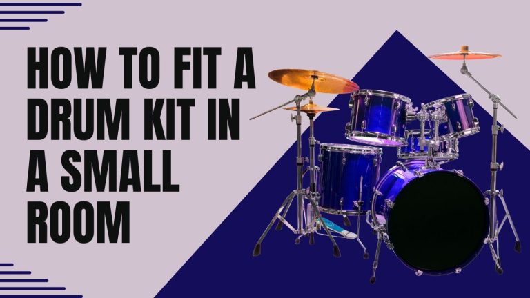 How to Fit a Drum Kit in a Small Room